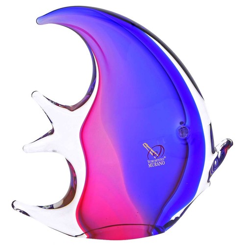 Pesce vetro murano - in,