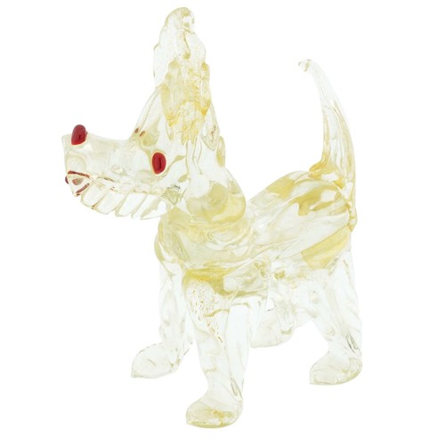 Glassofvenice scultura cane - glassofvenice,