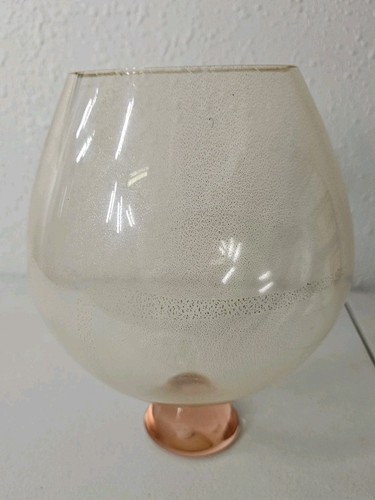 Vaso vetro macchie - e, oro