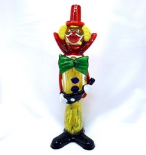 Murano Stlye Blown Glass Clown