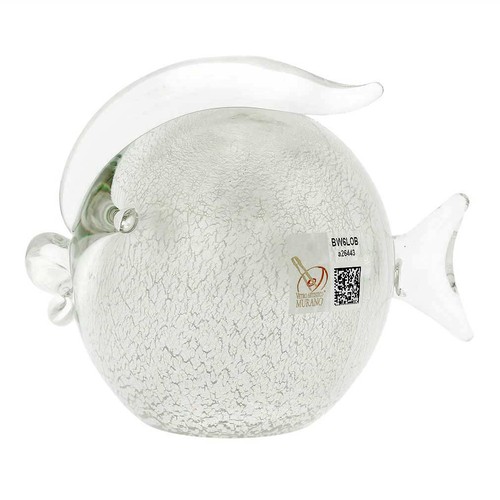 Pesce tondo vetro - vetro, di