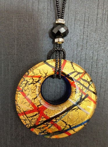 Collana con ciondolo - , ciambella